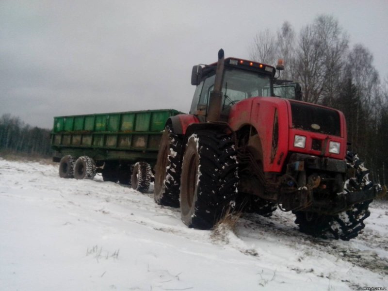 МТЗ 3522 С отвалом