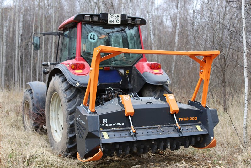 Valtra t234h и мульчер