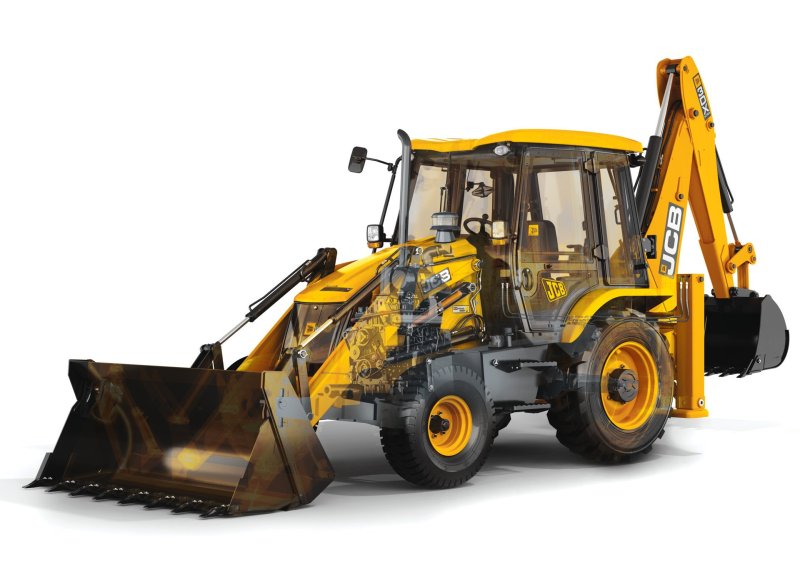JCB 3cx разложенный