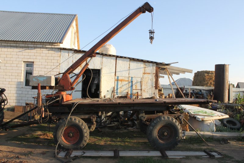 Кран балка на трактор т 150