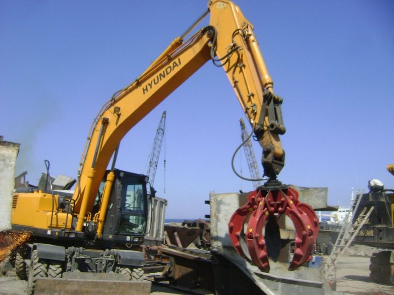 JCB 160 колесный грейфер