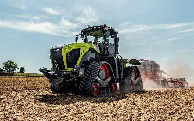 Трактор CLAAS Xerion