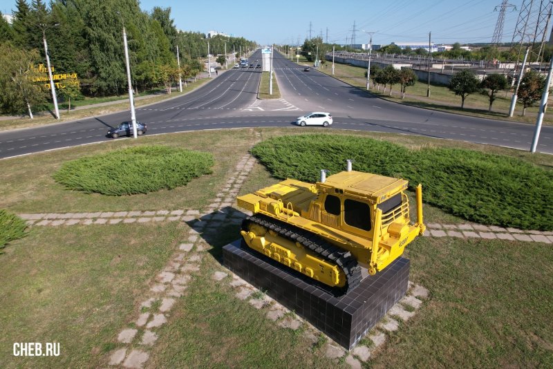 Трактор на кольце Чебоксары