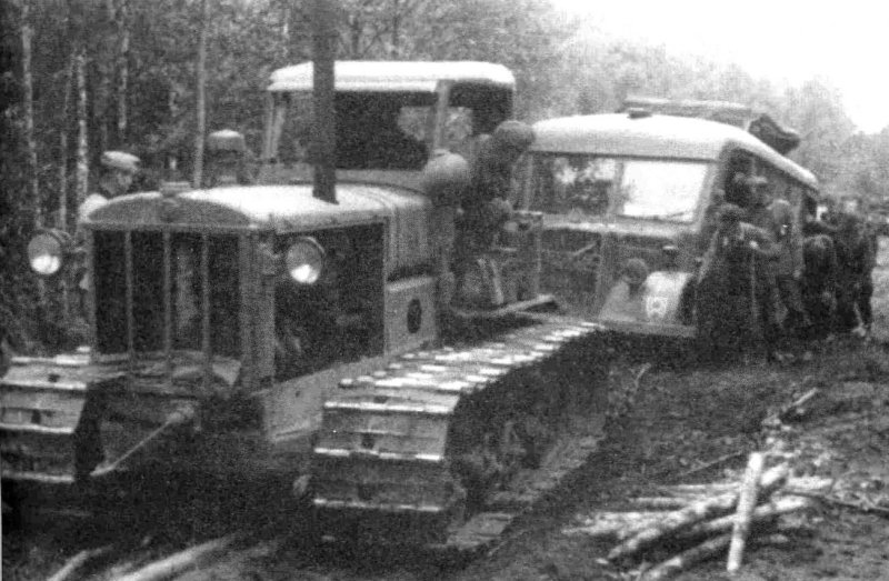 СТЗ-3 транспортный трактор 1932 г