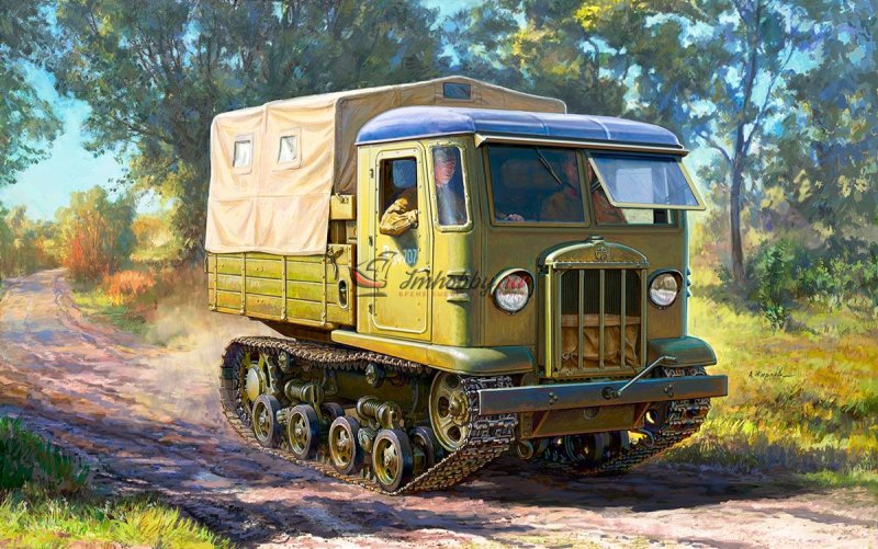 Советский гусеничный тягач СТЗ-5
