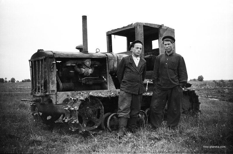 Трактор ХТЗ 1950 года