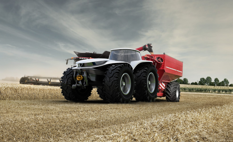 Беспилотный трактор Case IH