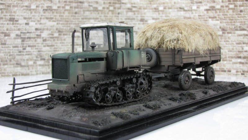 Модель трактора ДТ 75 В 1 43