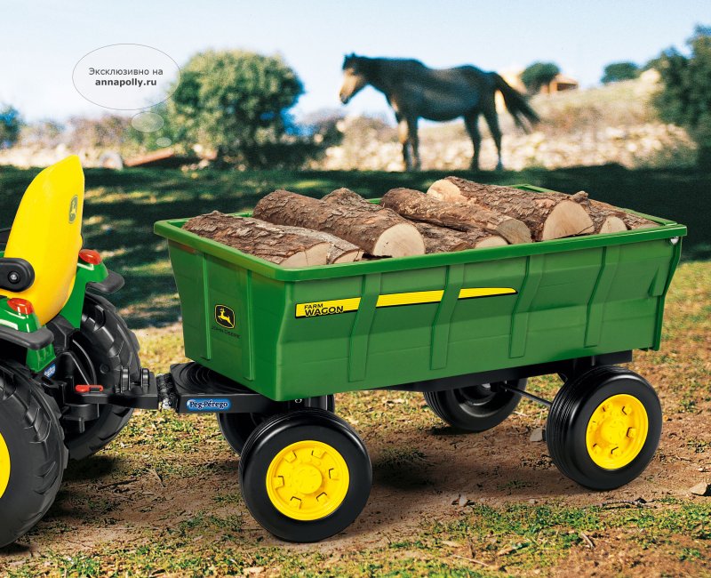 Peg-Perego прицеп John Deere Adventure Trailer