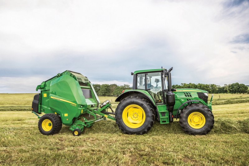 Пресс подборщик John Deere
