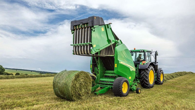 Пресс подборщик John Deere