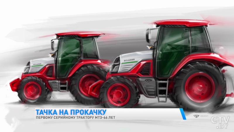 Новый трактор Беларус 742