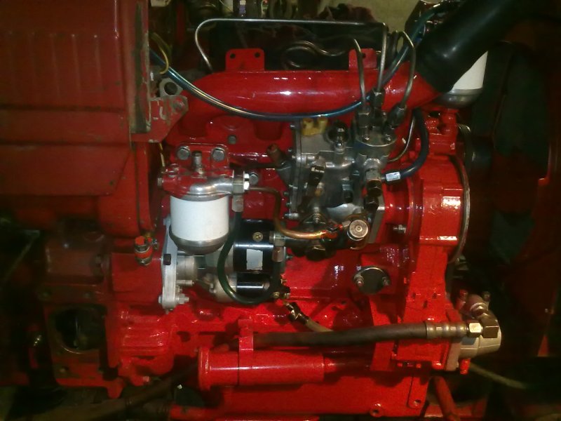 Двигатель трактора т-25