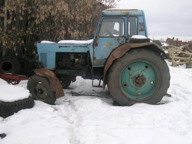 МТЗ 80 С двигателем ЯМЗ 236