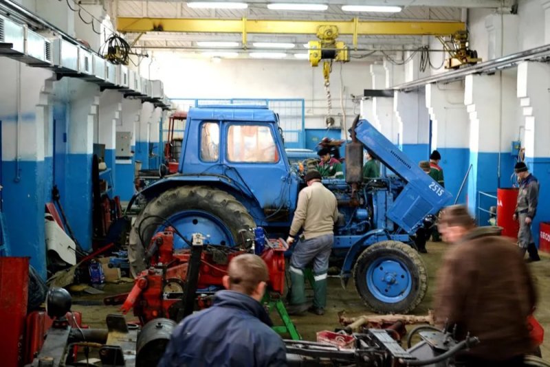 Ремонтная мастерская МТЗ 80-82