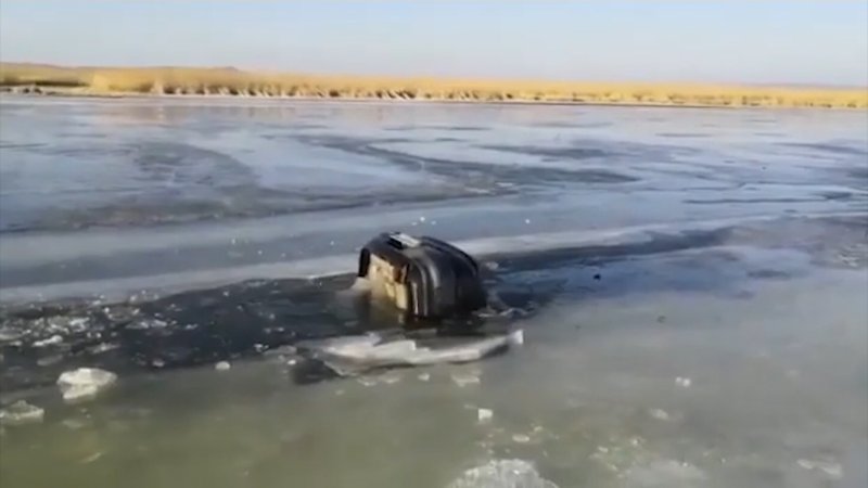 Утонувшая машина на Тавричанке