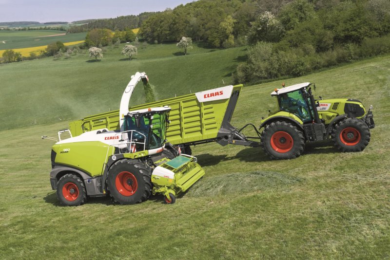Тракторы и комбайны CLAAS