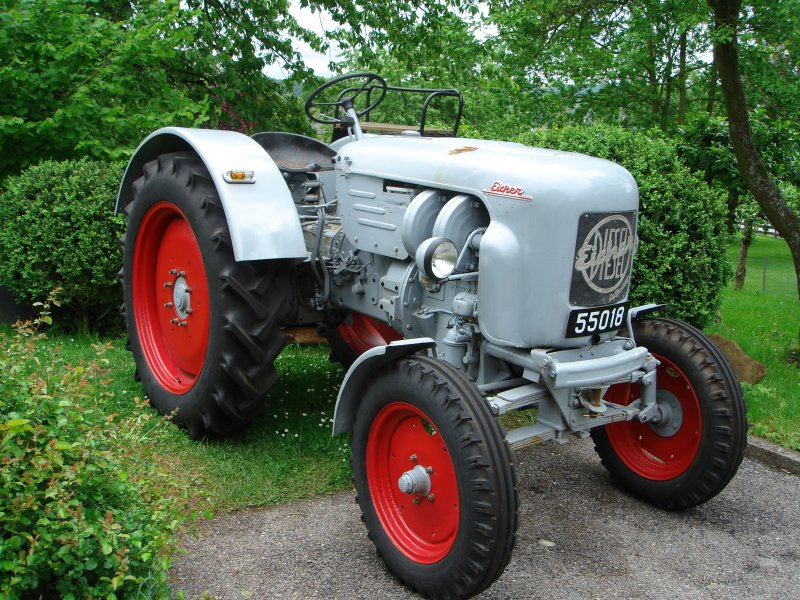 Немецкий трактор Eicher g16
