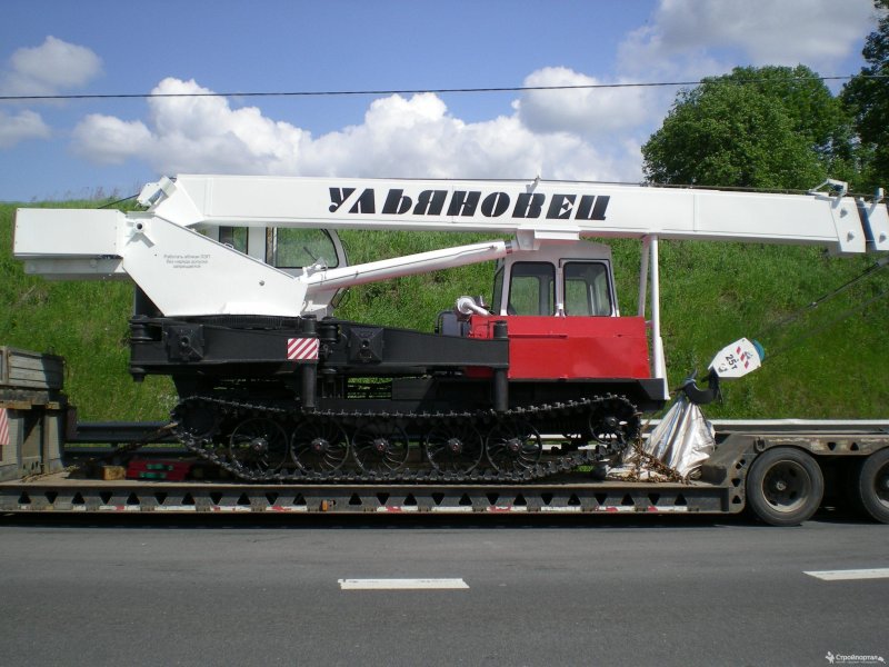 Гусеничный кран Ульяновец МКТ-25.9