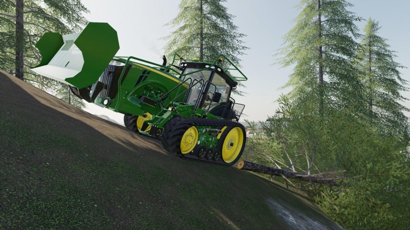Гусеничный трактор John Deere для ФС 19