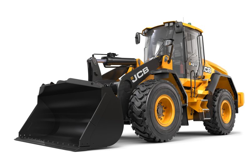 Фронтальный погрузчик экскаватор JCB