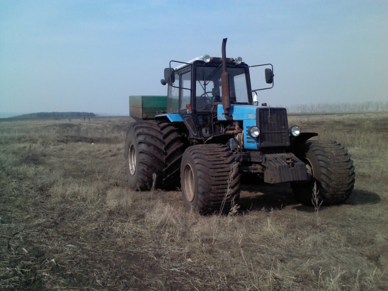 МТЗ 1221 на спарке