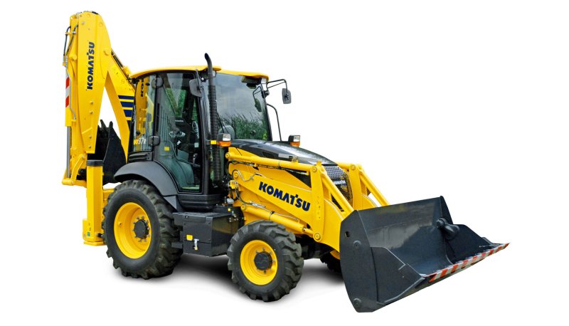 Komatsu wb97r экскаватор