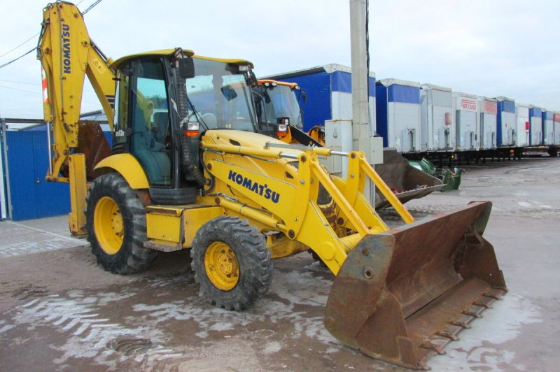 Komatsu wb93r-5e0