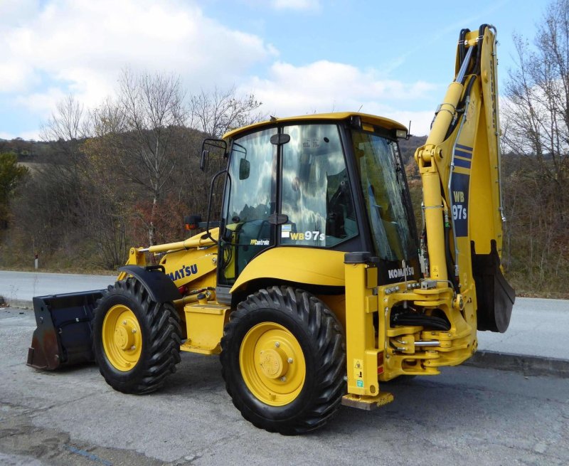 Погрузчик Komatsu wb97s