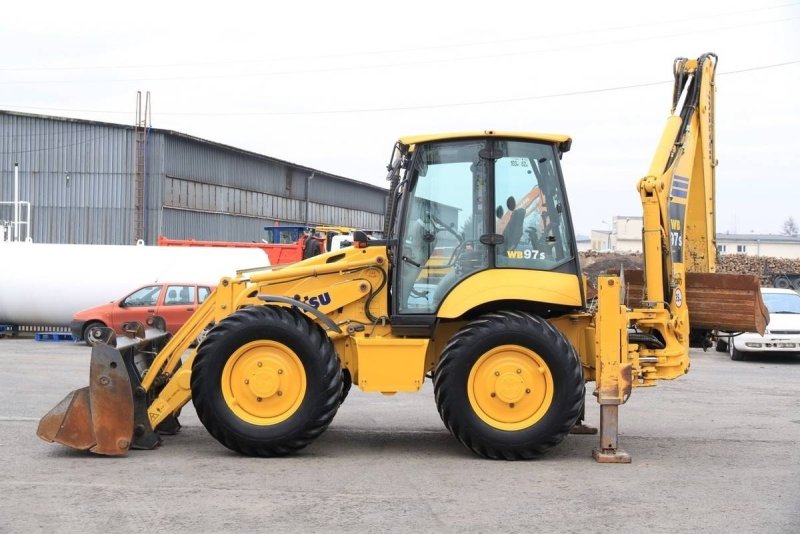 Экскаватор-погрузчик Komatsu wb97s