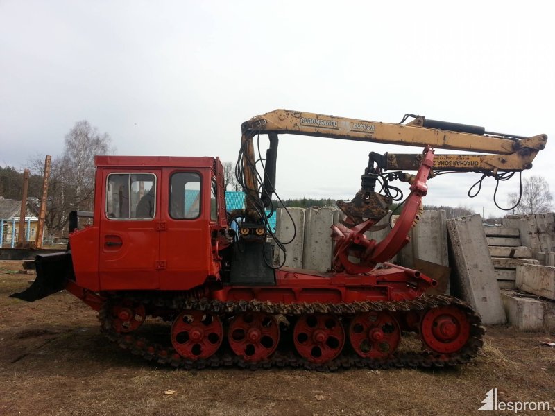ЛТ 100 трелевочник