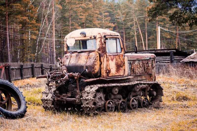 МТЗ 50 Ржавый