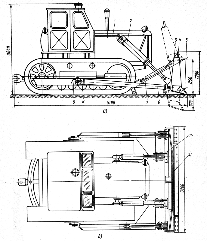 Трактор т-100 технические характеристики