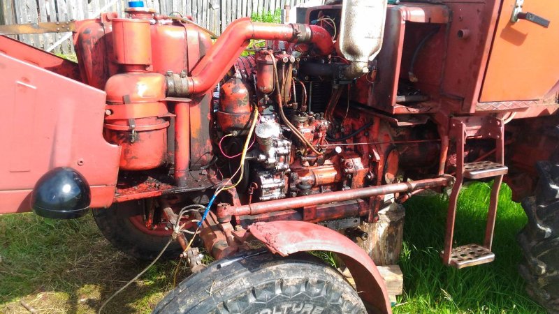 Двигатель трактора т-25