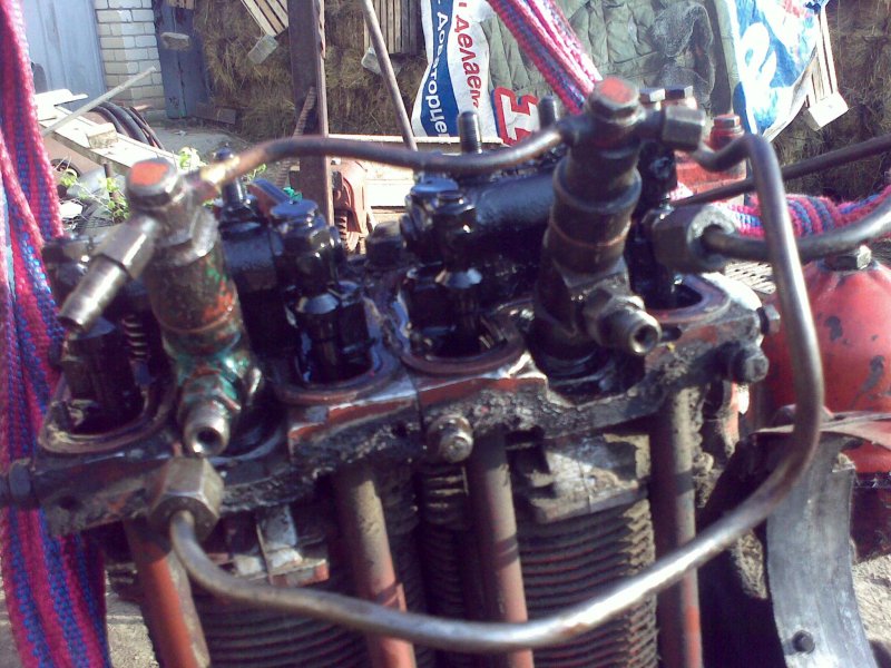 Ремонт двигателя трактора т-25