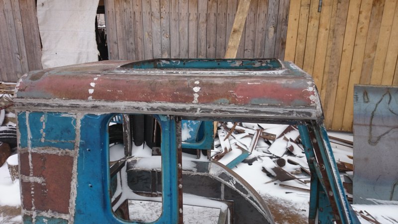 Козырек на крышу кабины МТЗ 80