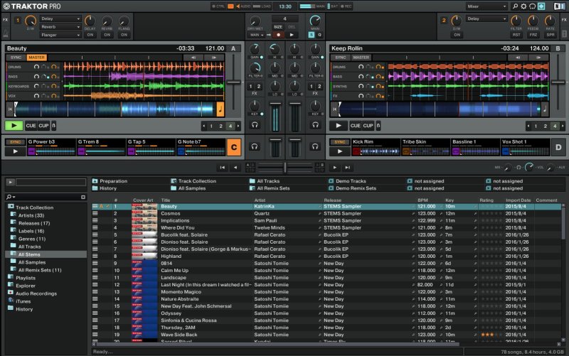 1 Такт в Traktor Pro