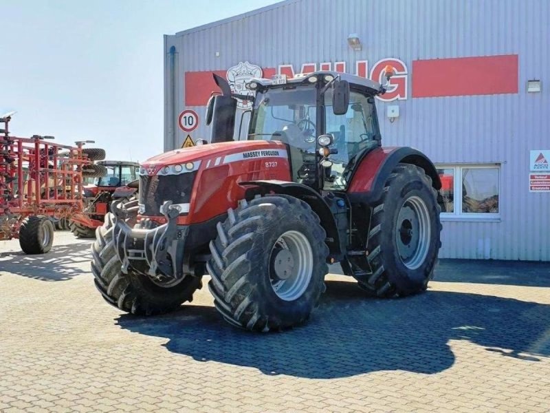 Massey Ferguson MF 8737 трактор колесный