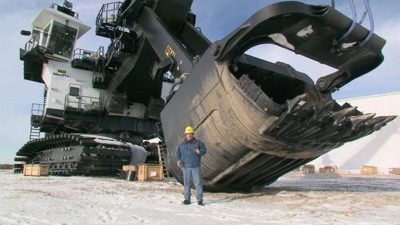 P and h 4100xpb карьерный экскаватор