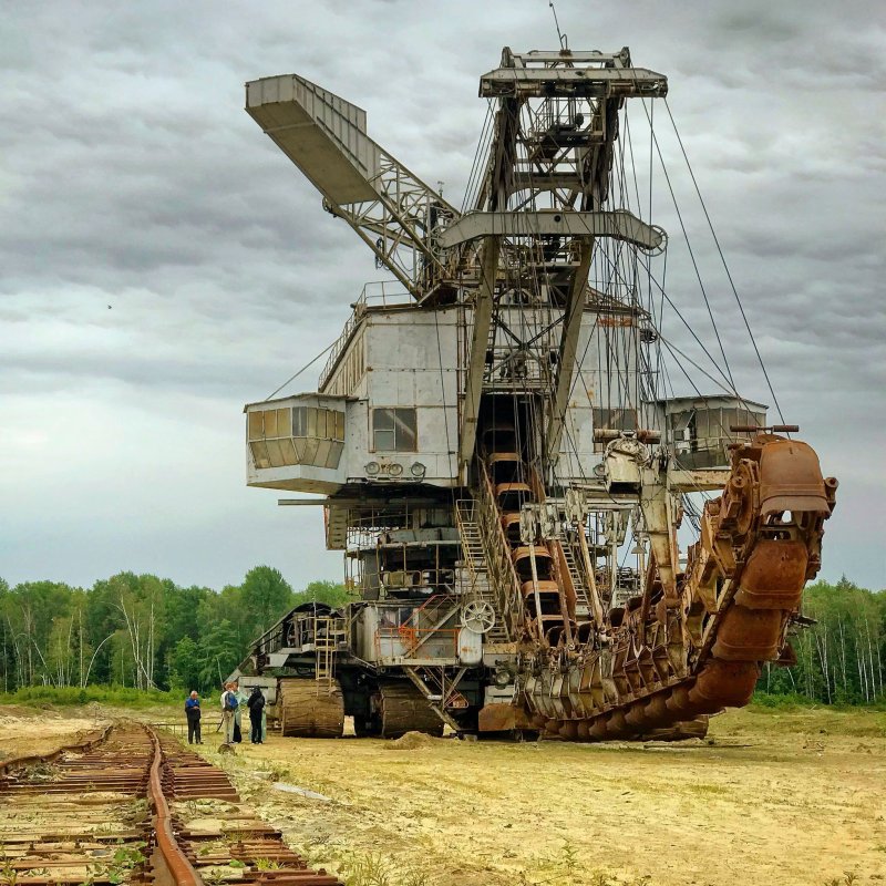 Экскаватор абзетцер