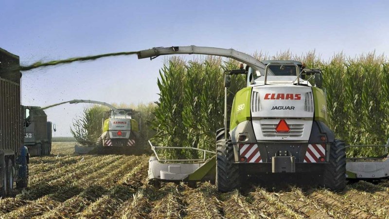Комбайн CLAAS для силоса