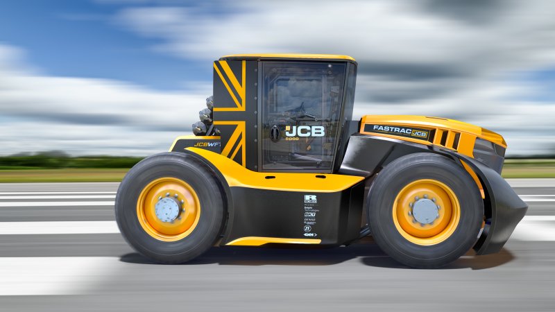 JCB Fastrac самый быстрый трактор