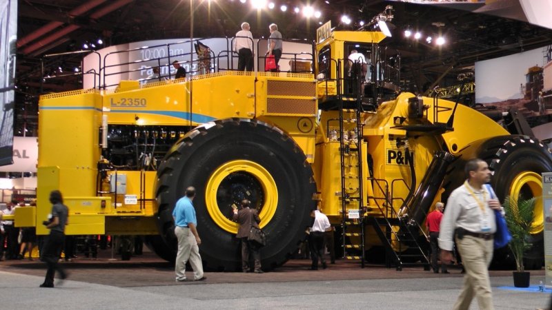 Фронтальный погрузчик Letourneau l 2350
