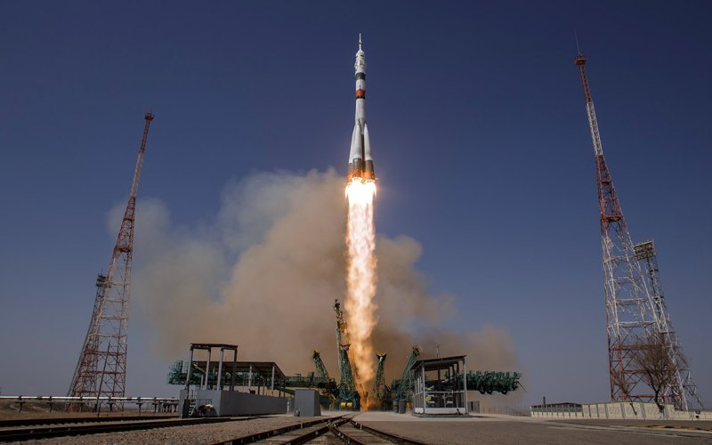 Космодром Байконур полет Гагарина