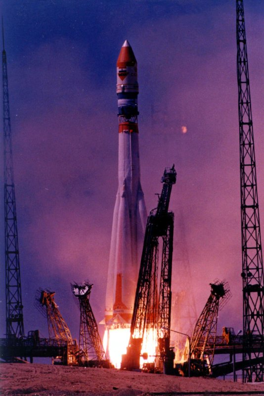 Космический корабль Восток Юрия Гагарина 1961