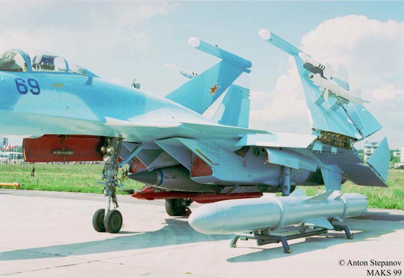 Су-33 с москитом