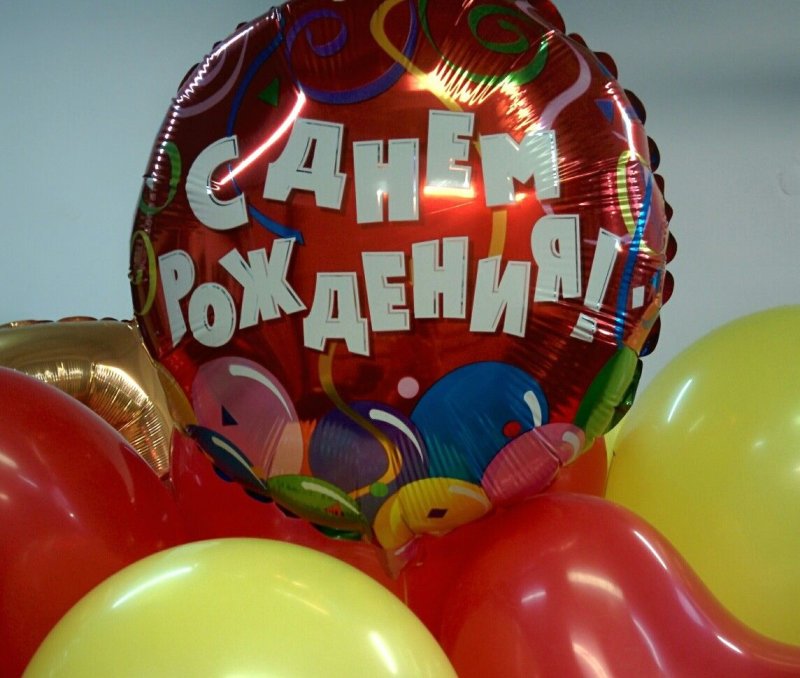 Шары с днем рождения