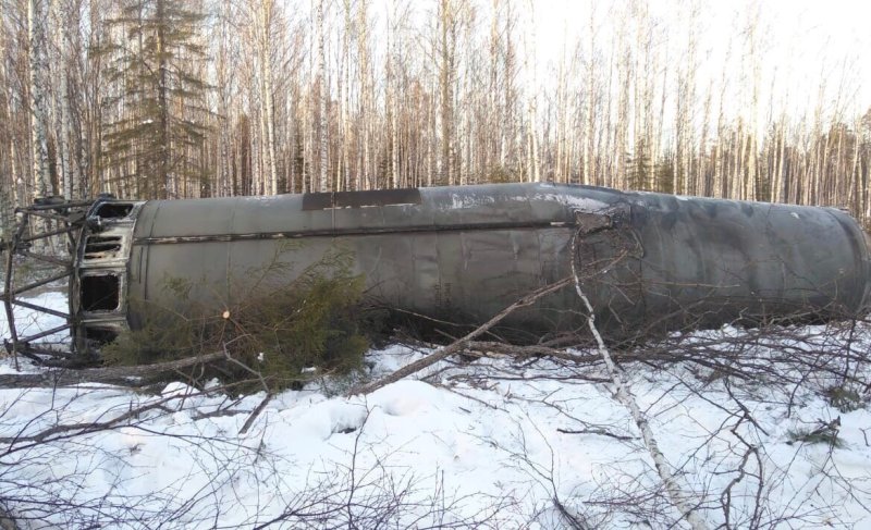 Упавшие ступени ракеты Союз