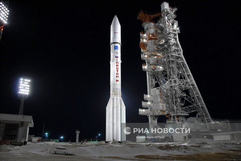 Космическая ракета России Протон