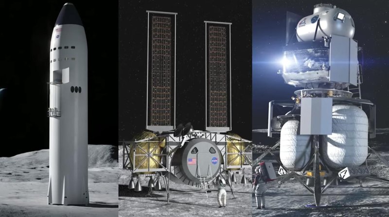 Лунного посадочного модуля SPACEX